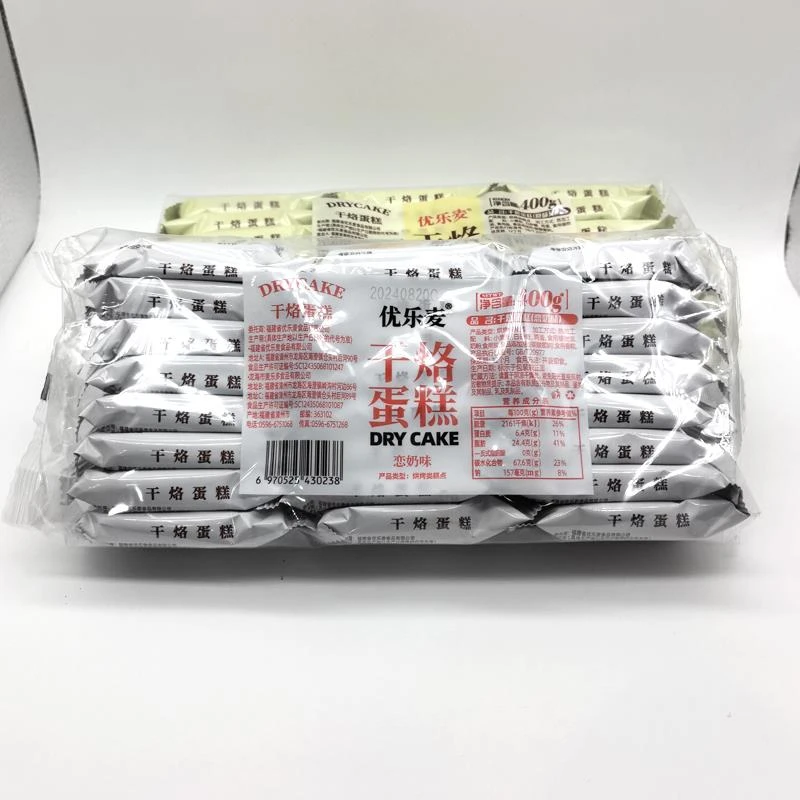 优乐麦干酪蛋糕400g恋奶味不夹心好吃的零食早餐独立包装24小包入
