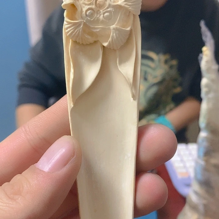 天然猛犸牙雕刻残次品