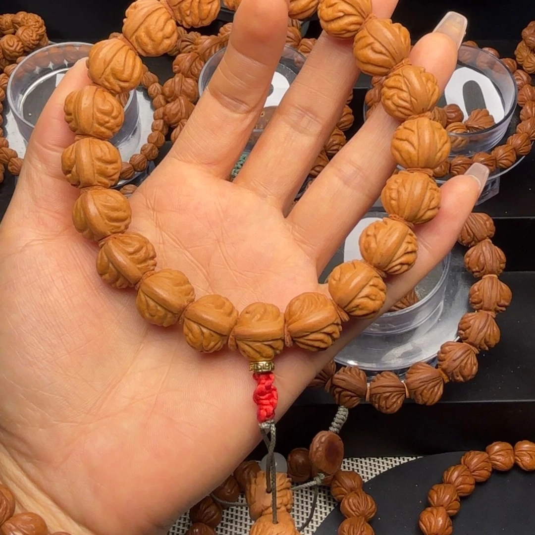 西***n吊坠桃核野生红莲15尺寸