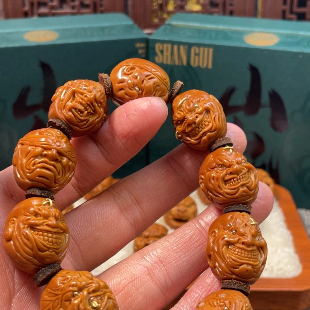 男***主橄榄核手串/手链橄榄核