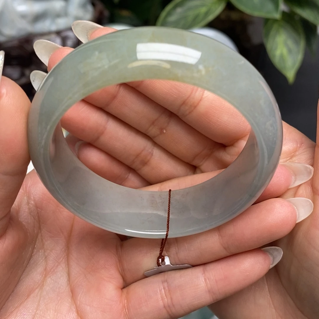 翡翠未镶嵌手镯天然