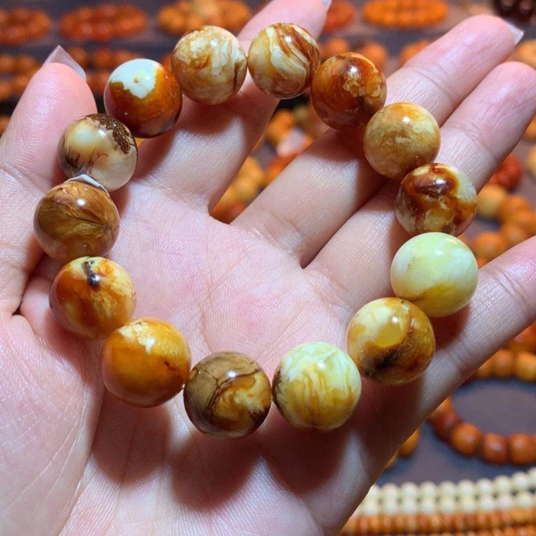 【闪购商品】手串蜜蜡未镶嵌蜜蜡手串