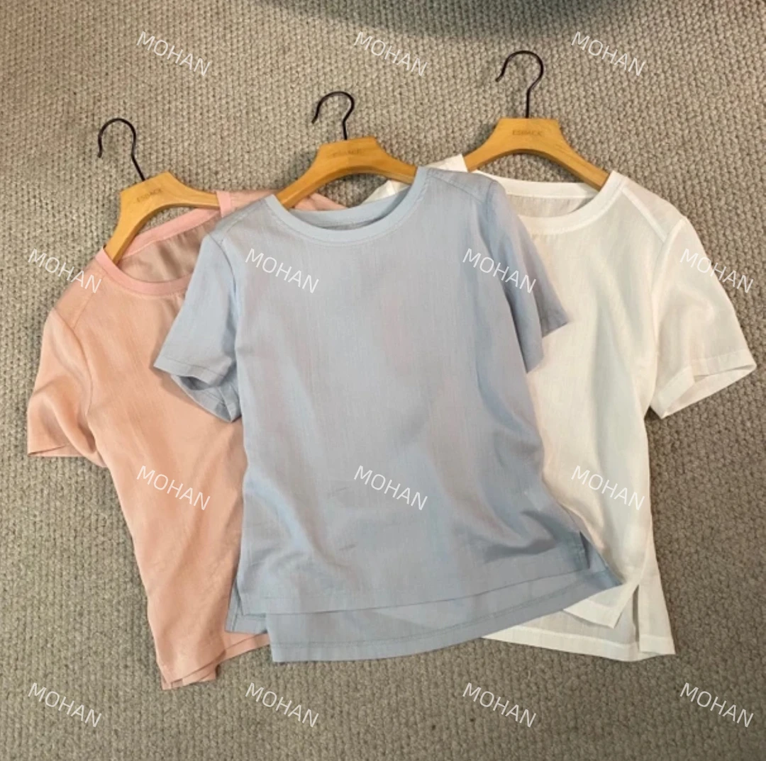 【墨涵精选】韩版简约时尚减龄显瘦休闲衫27373