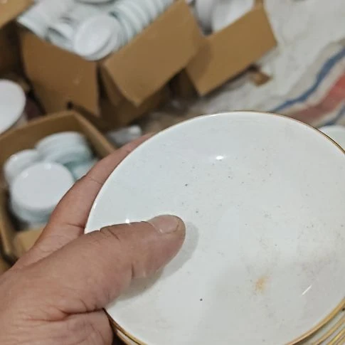 瓷骨瓷4寸味碟描金6个