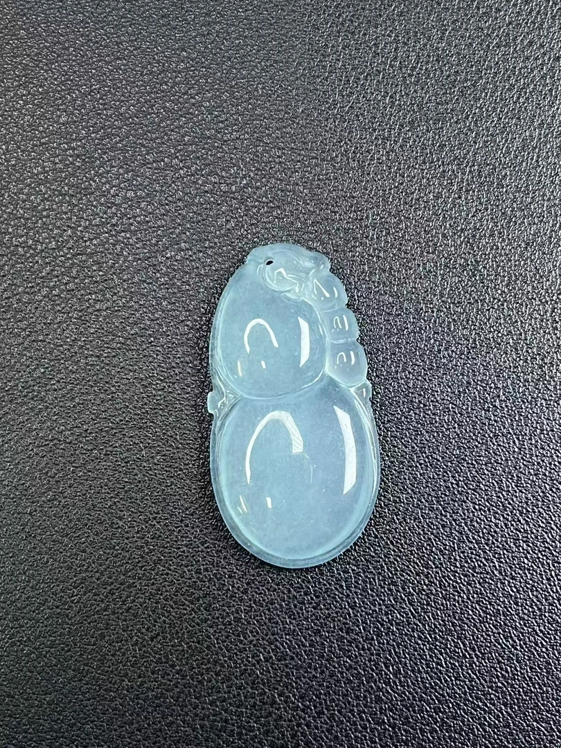 如意工厂甄选--高品质源头蓝水设计款葫芦吊坠--HL03多样性发货