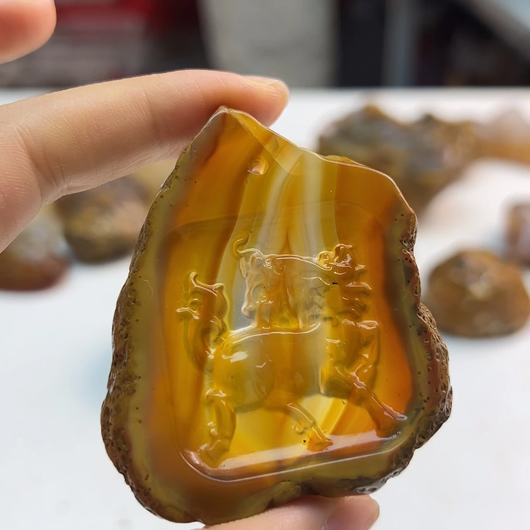 玛瑙/玉髓未镶嵌颈饰