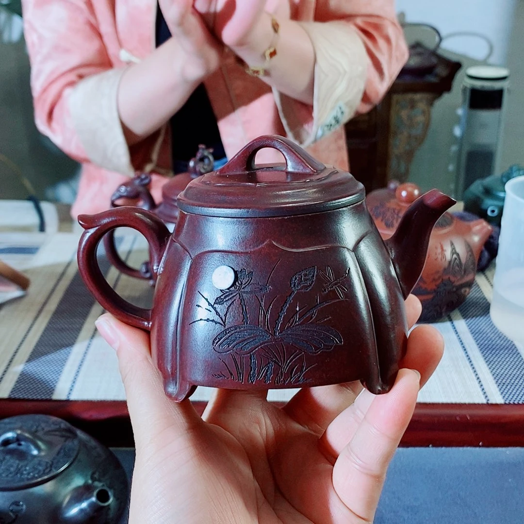 茶壶紫砂宜兴紫砂壶多少个夜晚