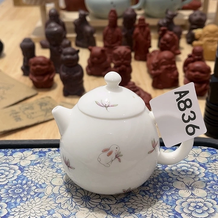 茶具默认微瑕瓷器、茶具、壶、摆件，介意勿拍
