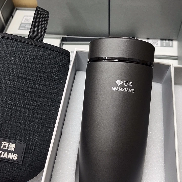 万象保温杯f96-460黑杯套