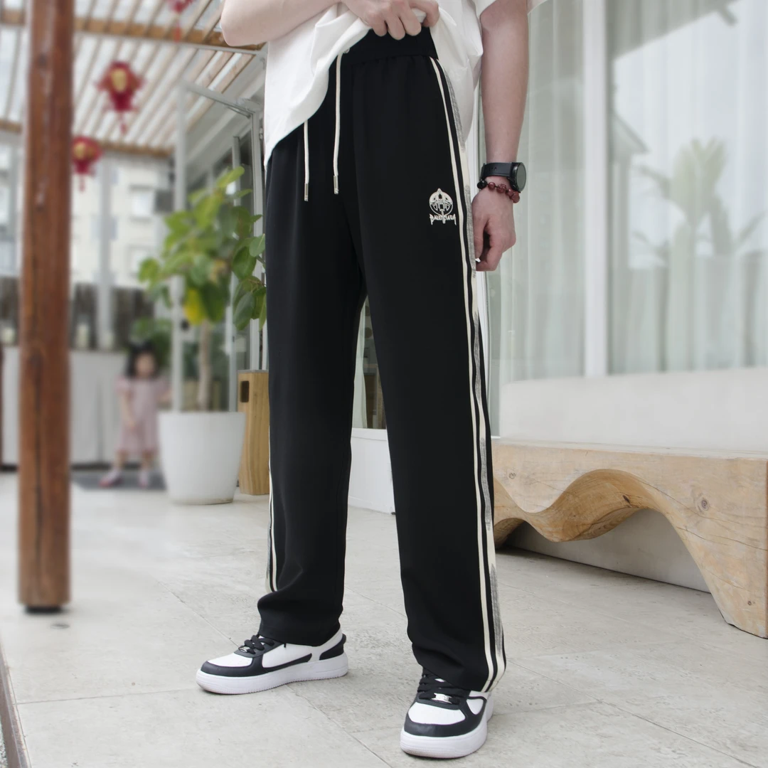 夏季男裤子时尚百搭2025爆款男士薄款休闲裤直筒轻奢高级感高档