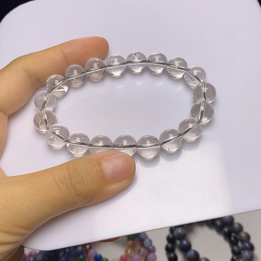 手链未镶嵌水晶银发晶未镶嵌手串