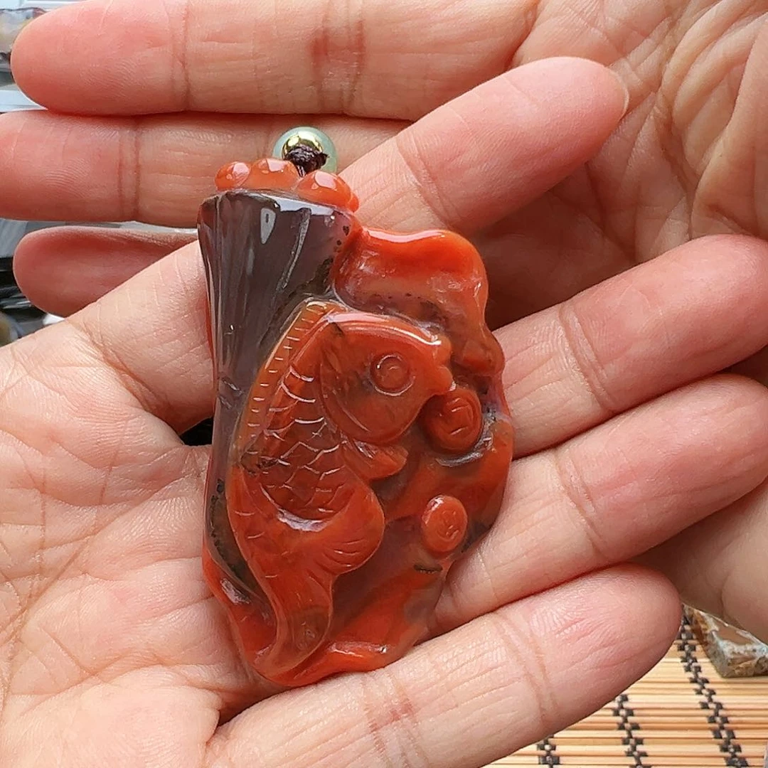 未镶嵌玛瑙/玉髓珠宝半成品