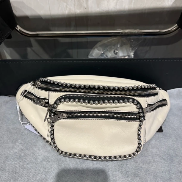 95新 Alexander McQueen/亚历山大·麦昆 复燃精选/珠珠腰包