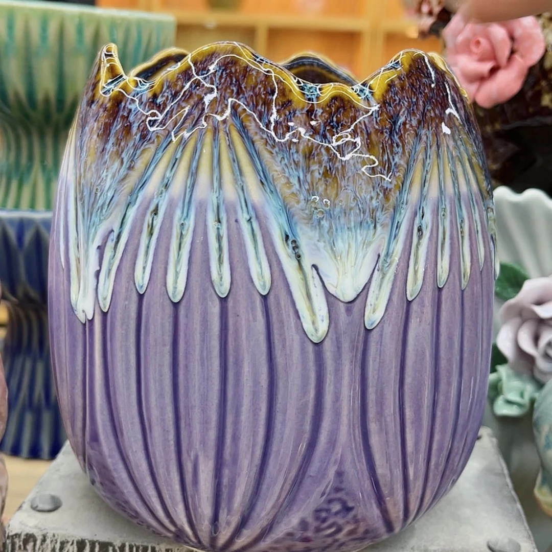 【闪购商品】陶瓷花盆