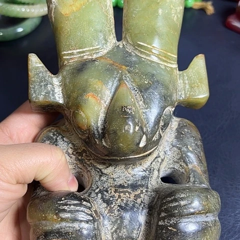 把件白玉菩提一个一个