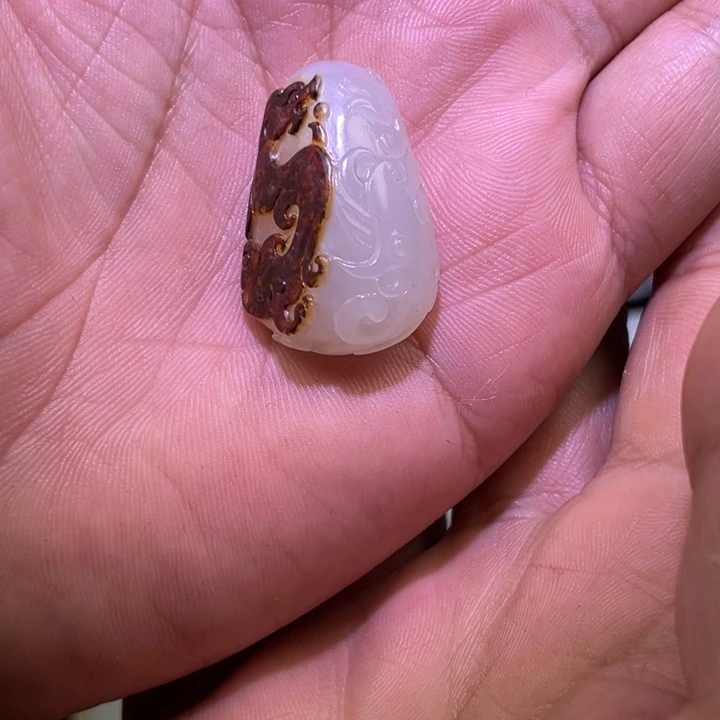 和田玉未镶嵌吊坠(不含链)