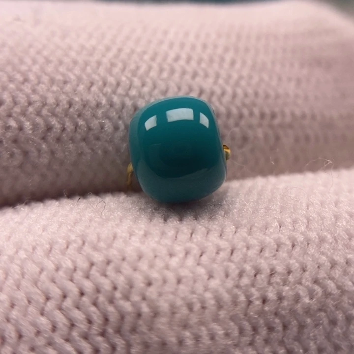 未镶嵌绿松石珠宝奇石老型7.1mmAA897