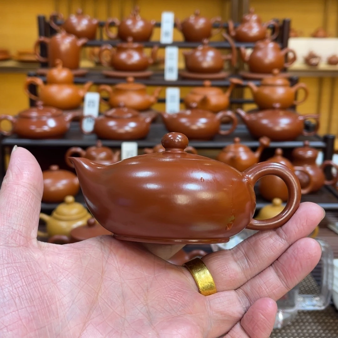 紫砂茶壶潮州手拉壶 凤雏
