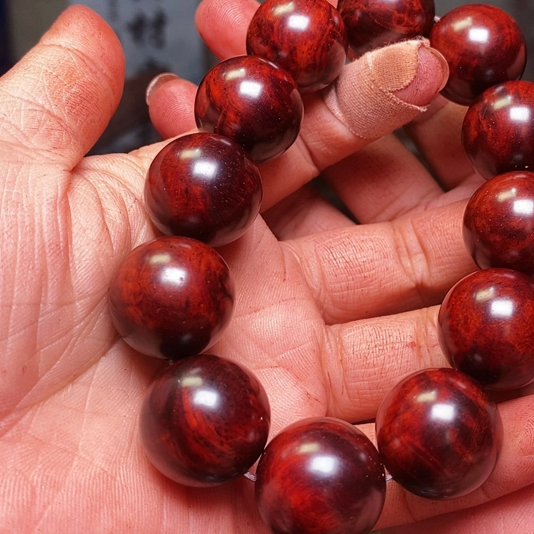 檀香紫檀（小叶紫檀）手串水****冰