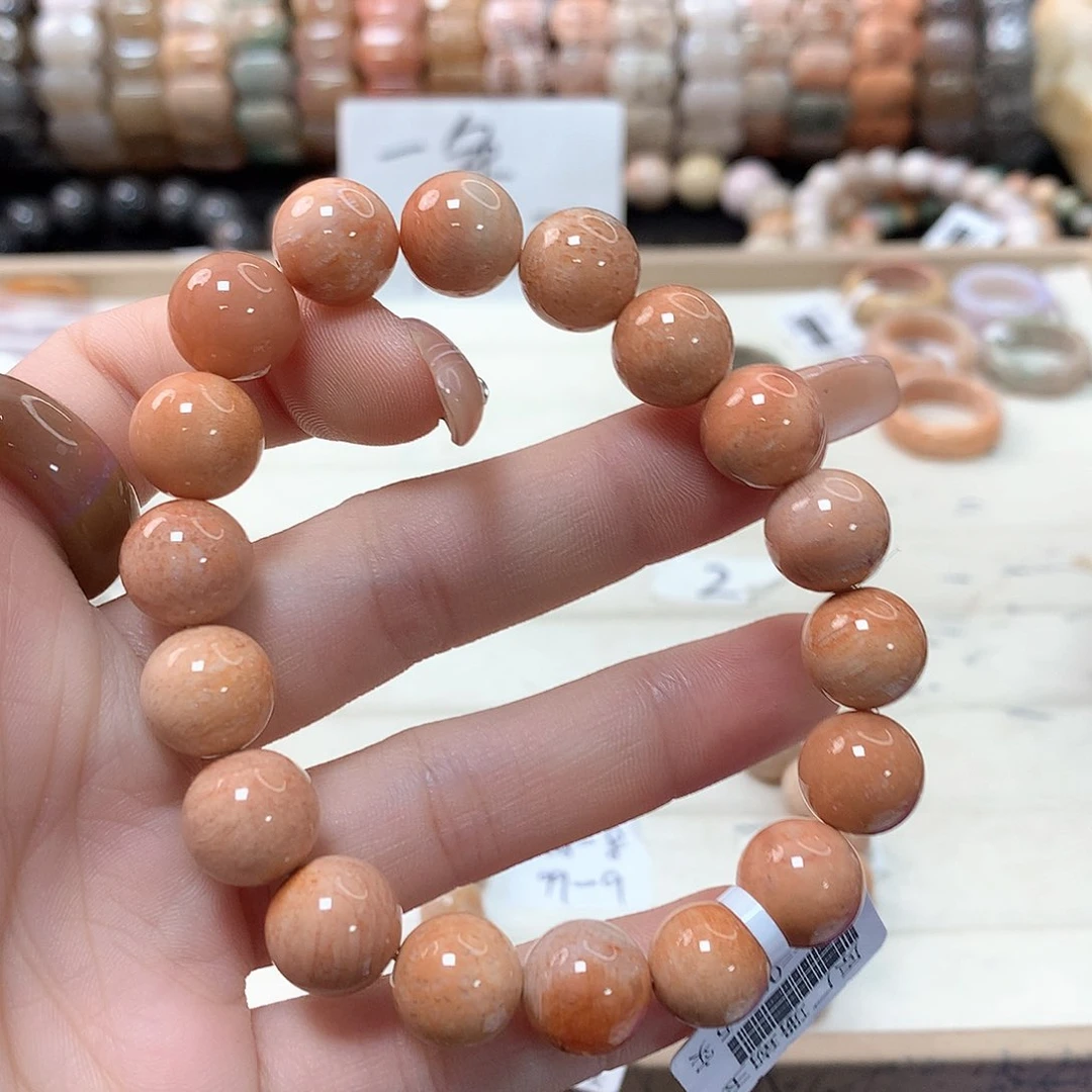 硅化珊瑚（珊瑚玉）手链未镶嵌扎****旗550