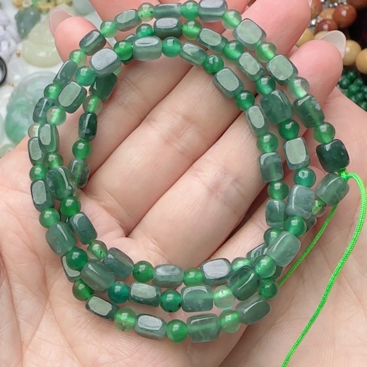 翡翠未镶嵌颈饰天然A货8