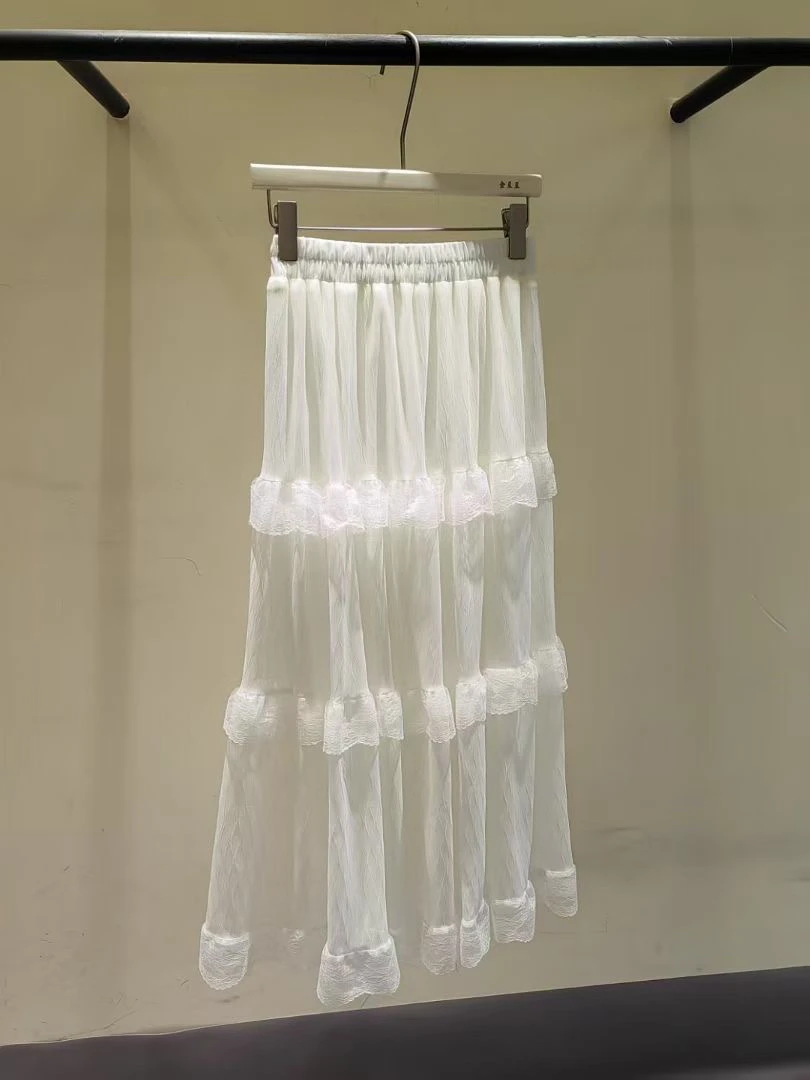 顾小姐春款NO退NO换2025春季一片摆裙老钱风洋气套装裙