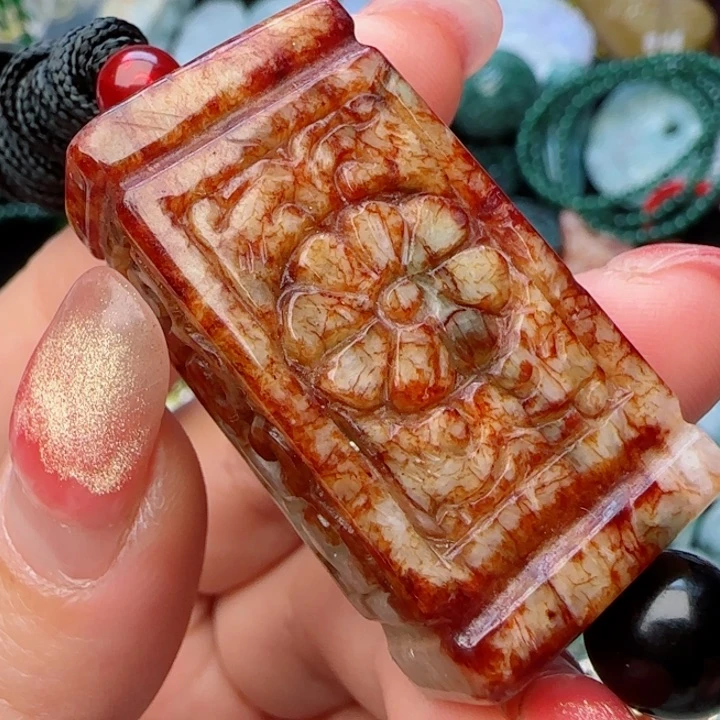 翡翠颈饰未镶嵌天然A货75