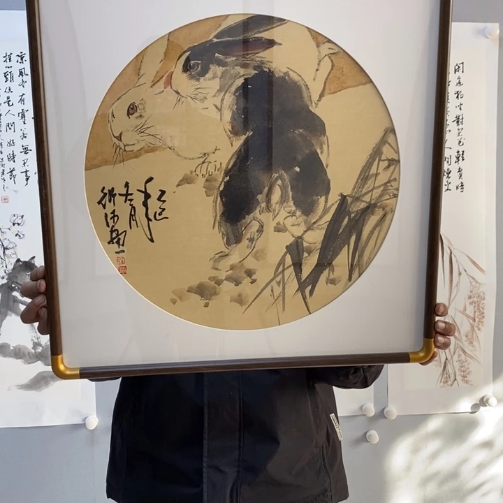 国画亲笔手绘原创