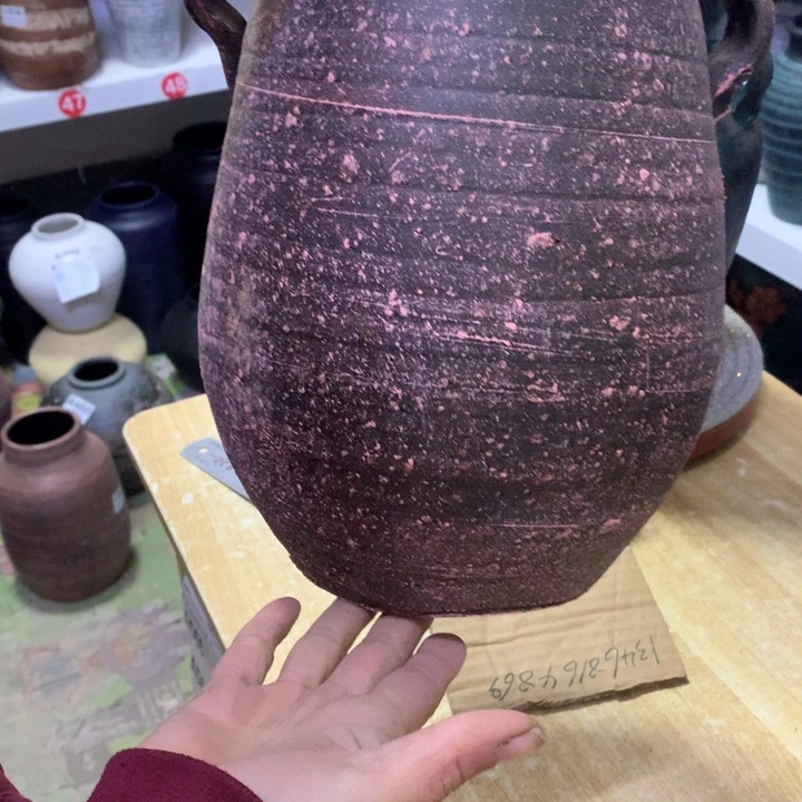 【闪购商品】红陶粗糙盆默认打孔