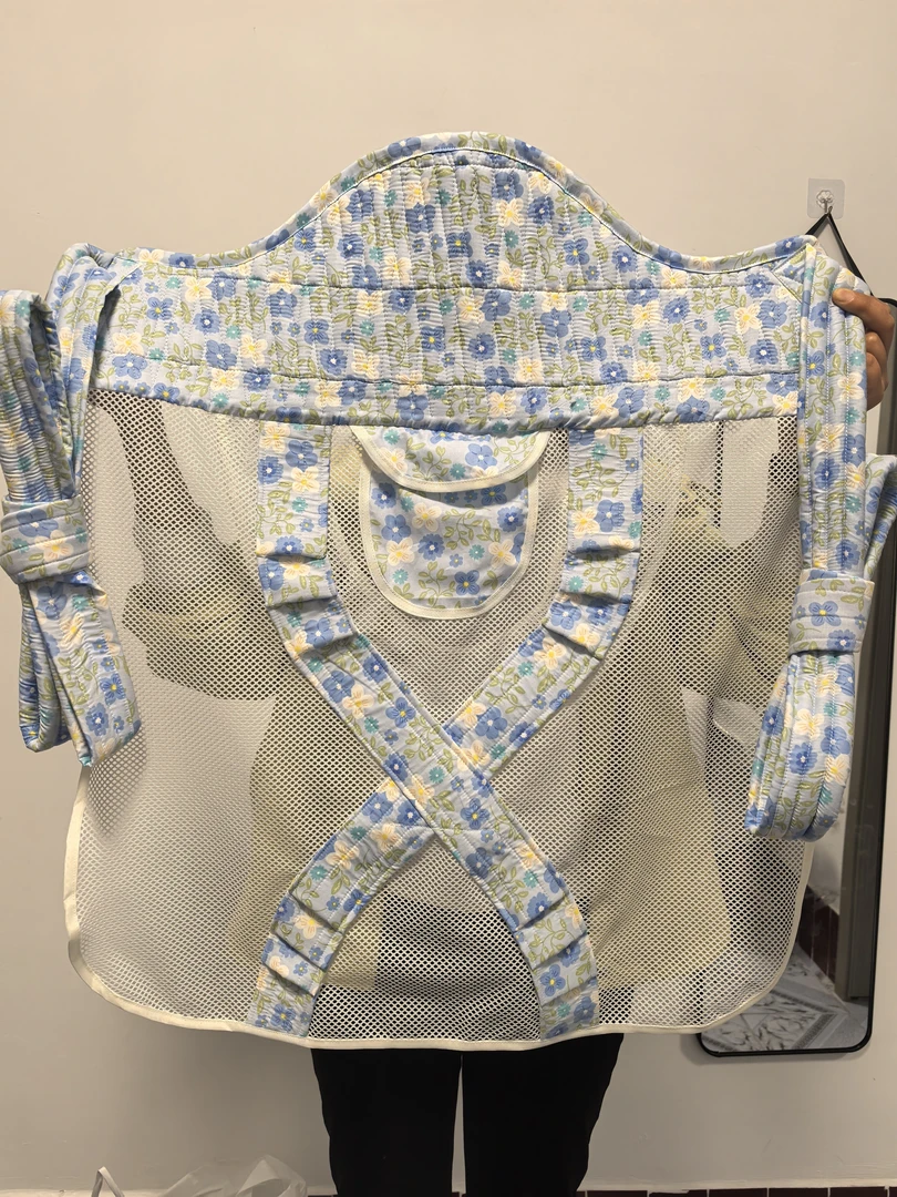 传统特色手工背带清凉款纯棉面料0到3岁婴幼儿背带