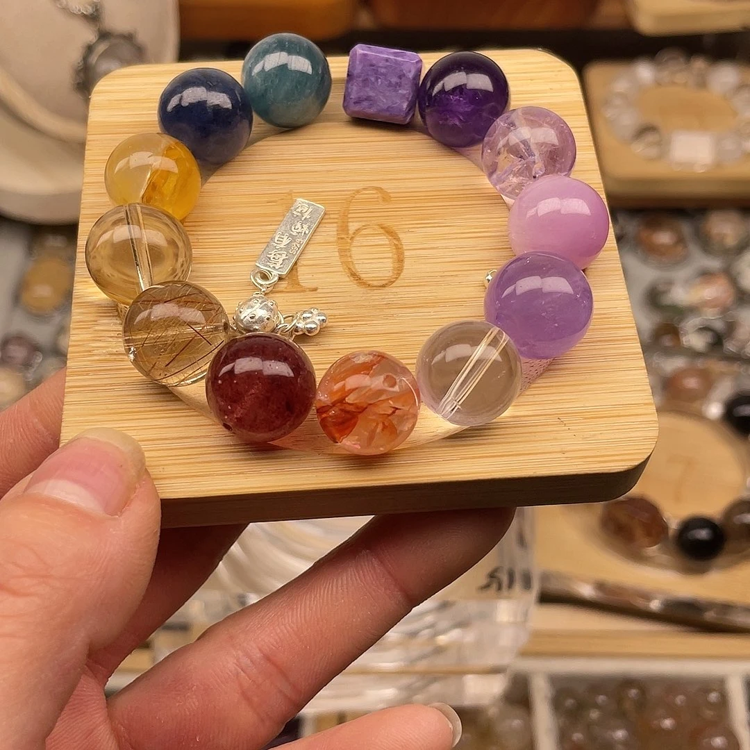 烟晶手链合金夏*陌