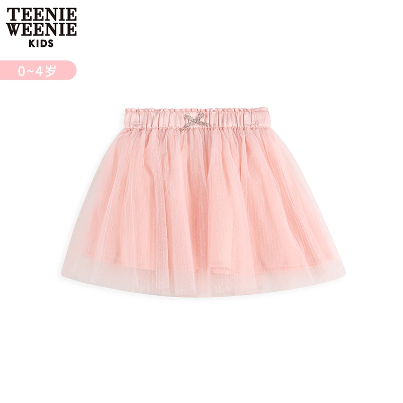 TeenieWeenieBaby小熊童装夏季网纱半身短裙公主裙T0WH222451B