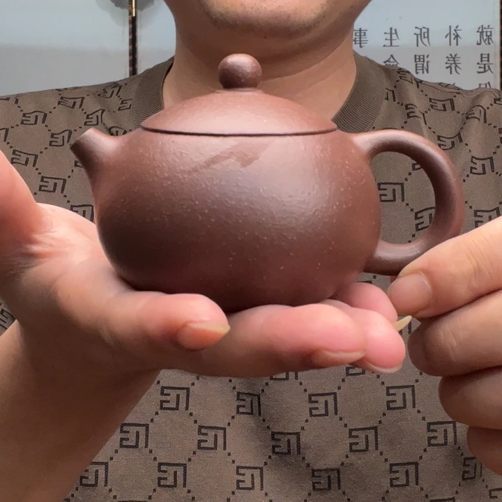 茶壶紫砂原矿中槽清全手工西施180毫升左右