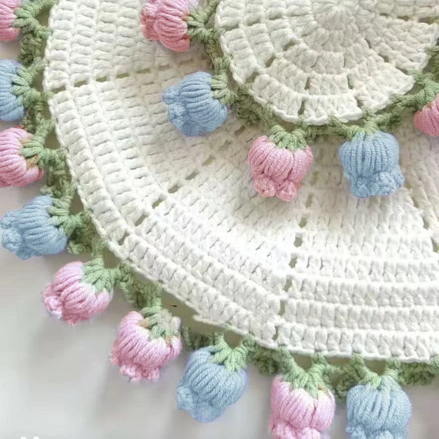 99朵超大花花毯子盖毯惊喜送女友闺蜜妈妈全套教程玫瑰毯diy礼物