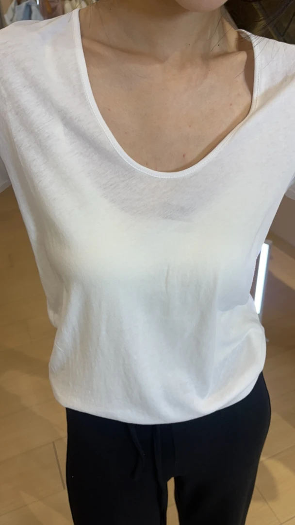 舒服白t百搭白色显瘦