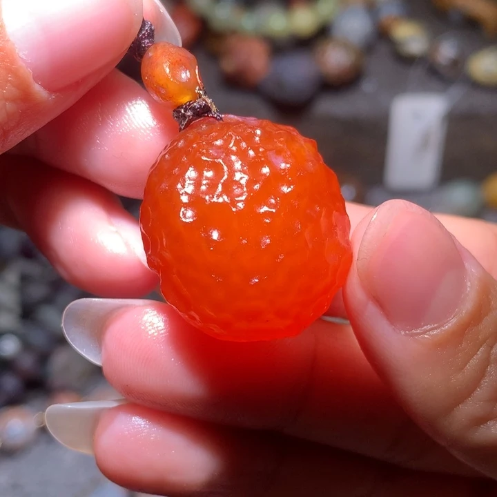 未镶嵌玛瑙/玉髓珠宝半成品