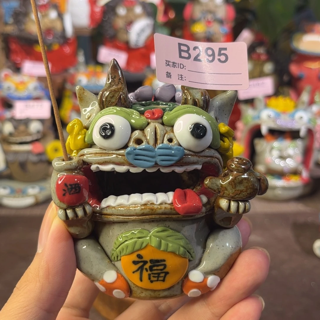 泥塑纯手工茶宠摆件