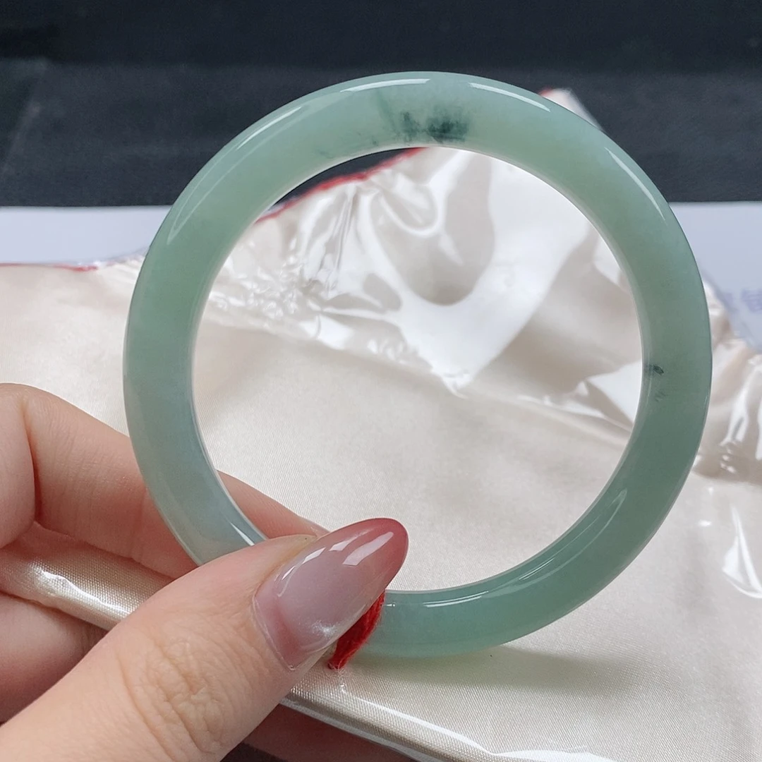 【闪购商品】翡翠手镯（圆镯）未镶嵌410号