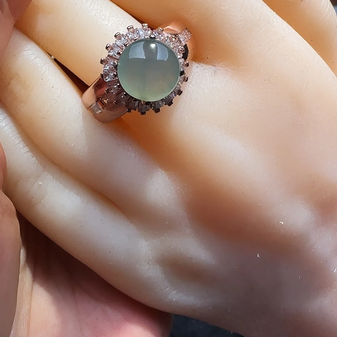 翡翠未镶嵌戒指天然缅甸59