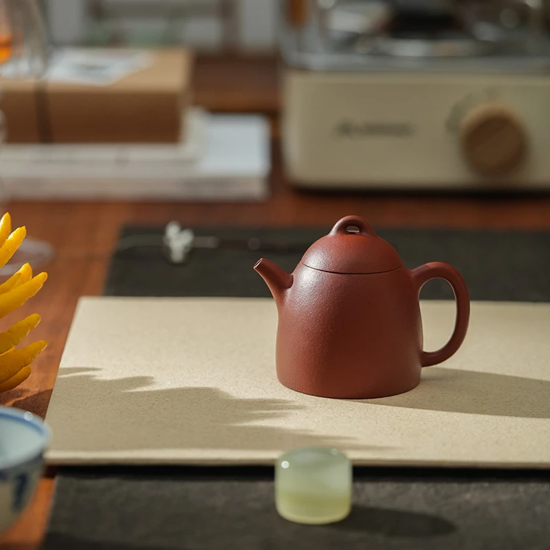 0添加 哇塞系列 实价 铁40%小煤窑 大红袍朱泥秦权壶140毫升半手