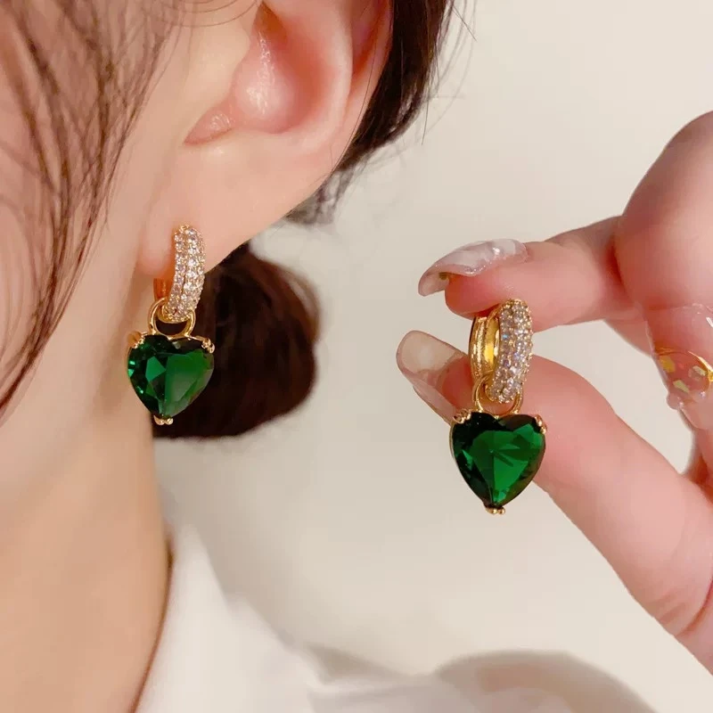 铜合金耳饰 百搭气质款两带流苏时尚大气小众耳饰耳扣9399