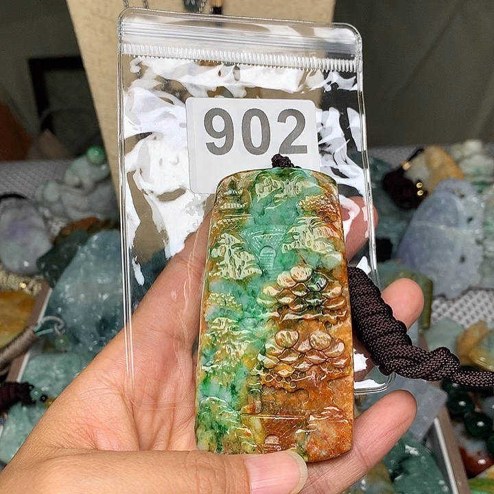 翡翠未镶嵌颈饰玄*翡翠