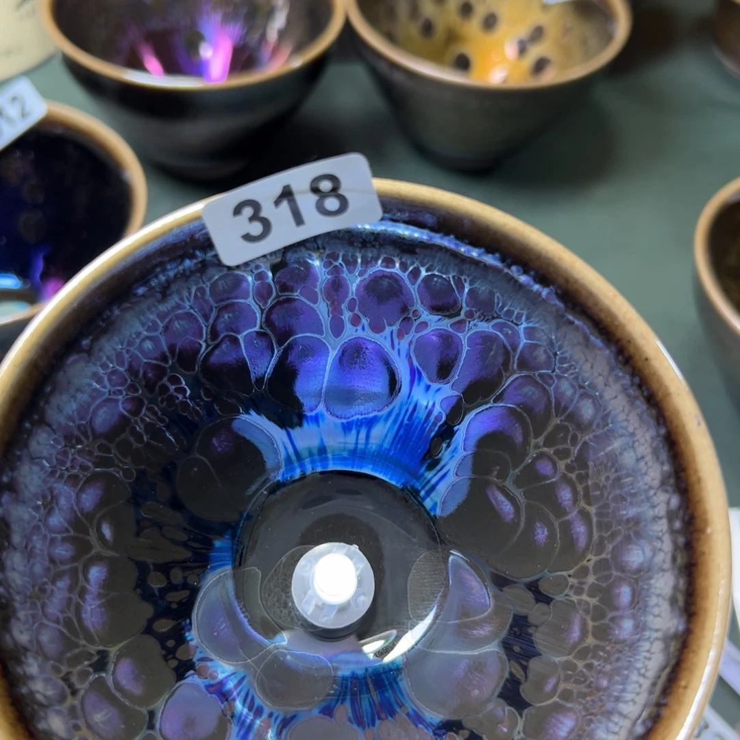 茶盏枫**秋全手工原矿原釉建盏