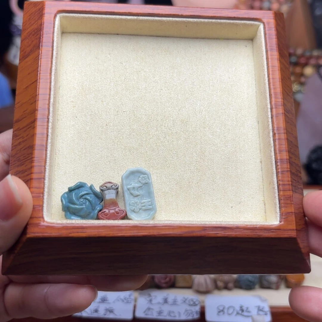 石英质玉珠宝半成品未镶嵌玹*