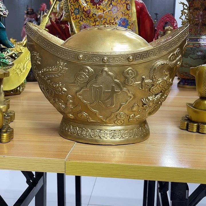 菲***姐黄铜摆件工艺品摆件