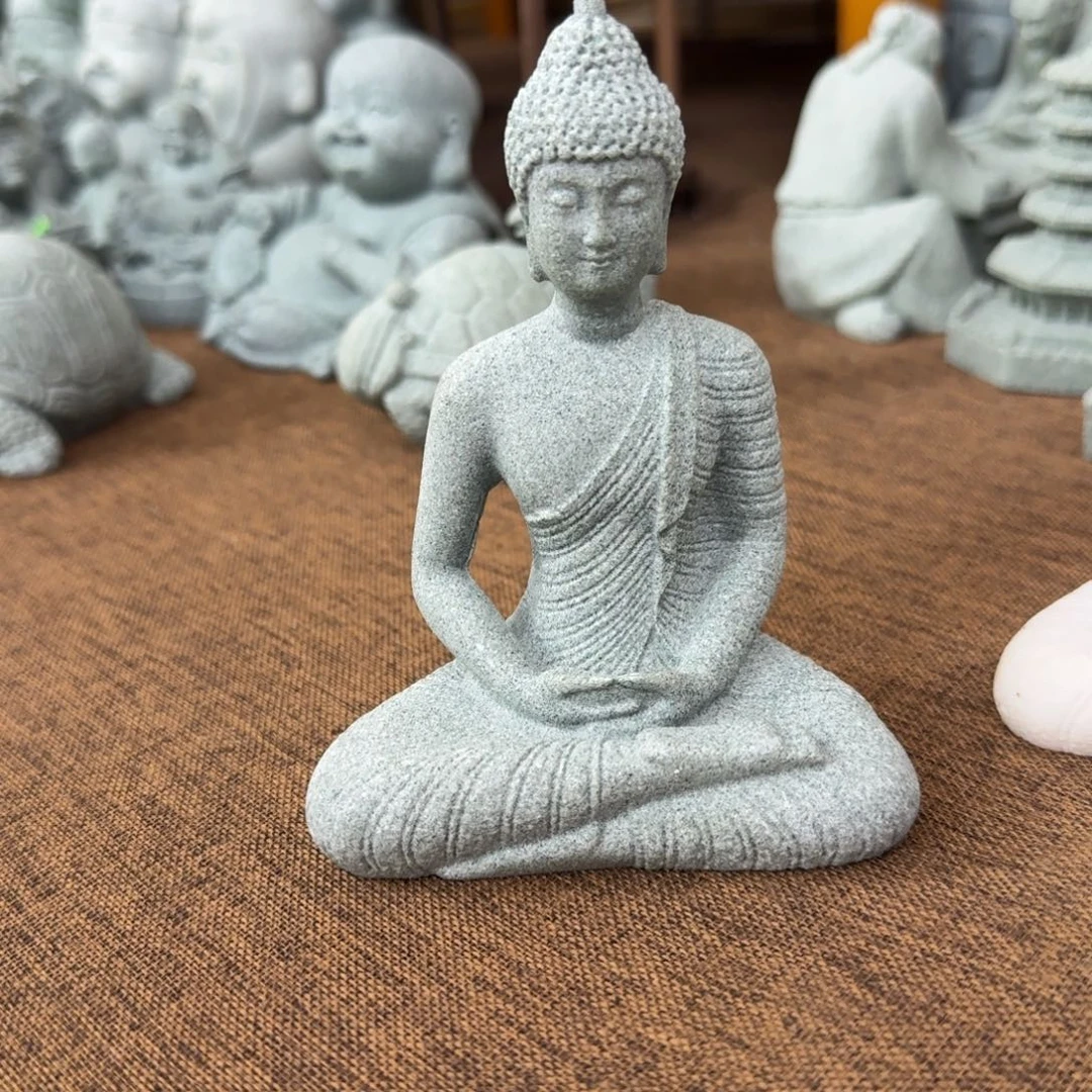 石材青砂石大日如来