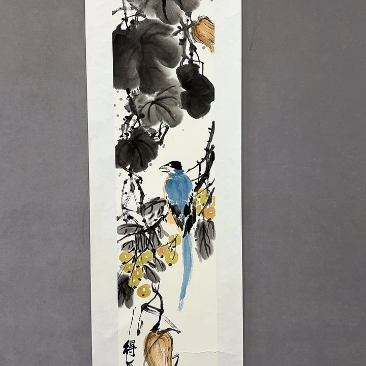 国画亲笔手绘放心去藏