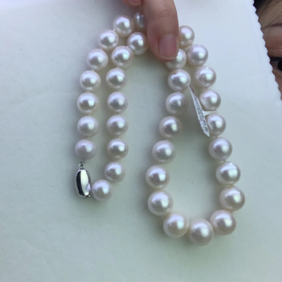 淡水珍珠未镶嵌颈饰无核11-13