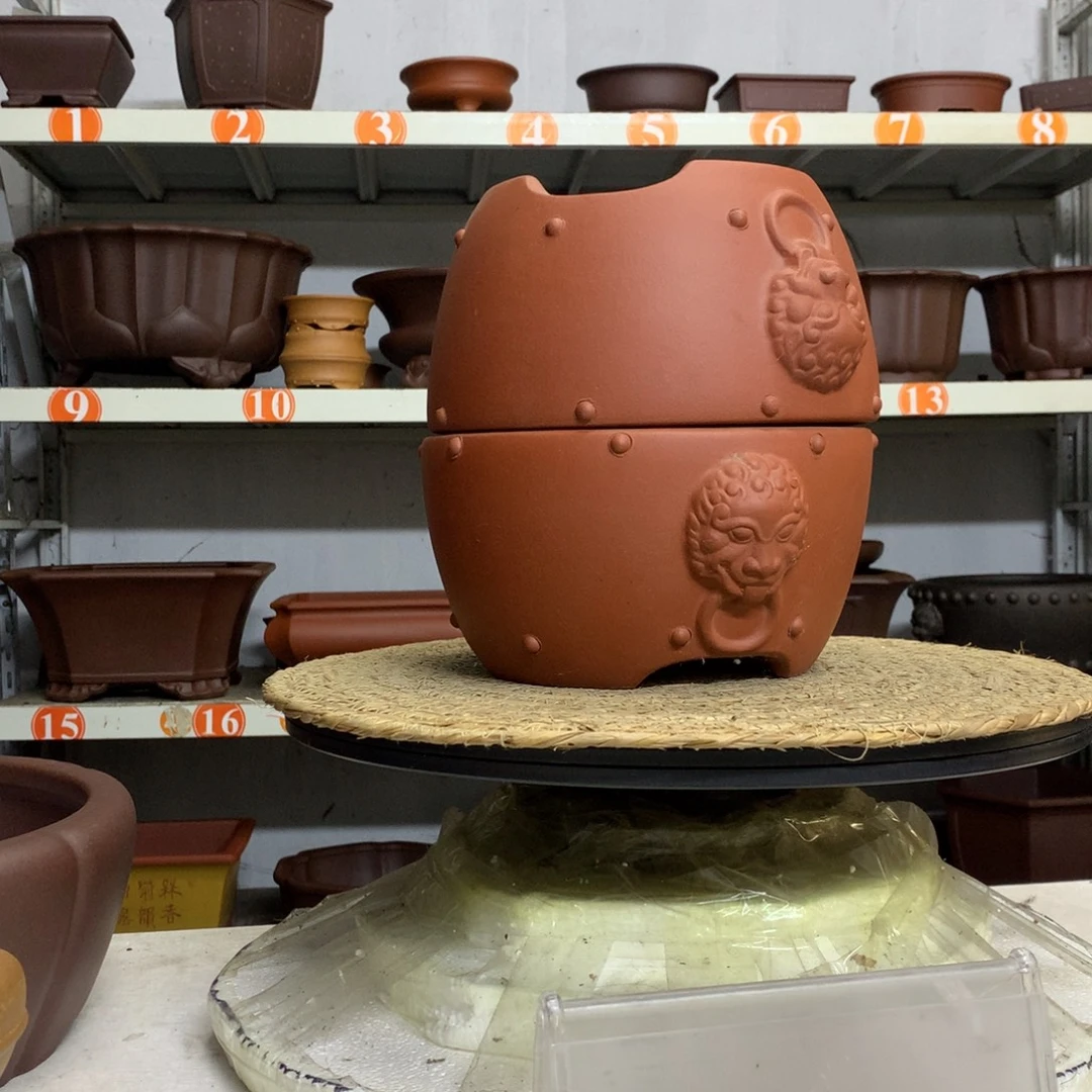 花盆紫砂精品紫砂花盆包邮
