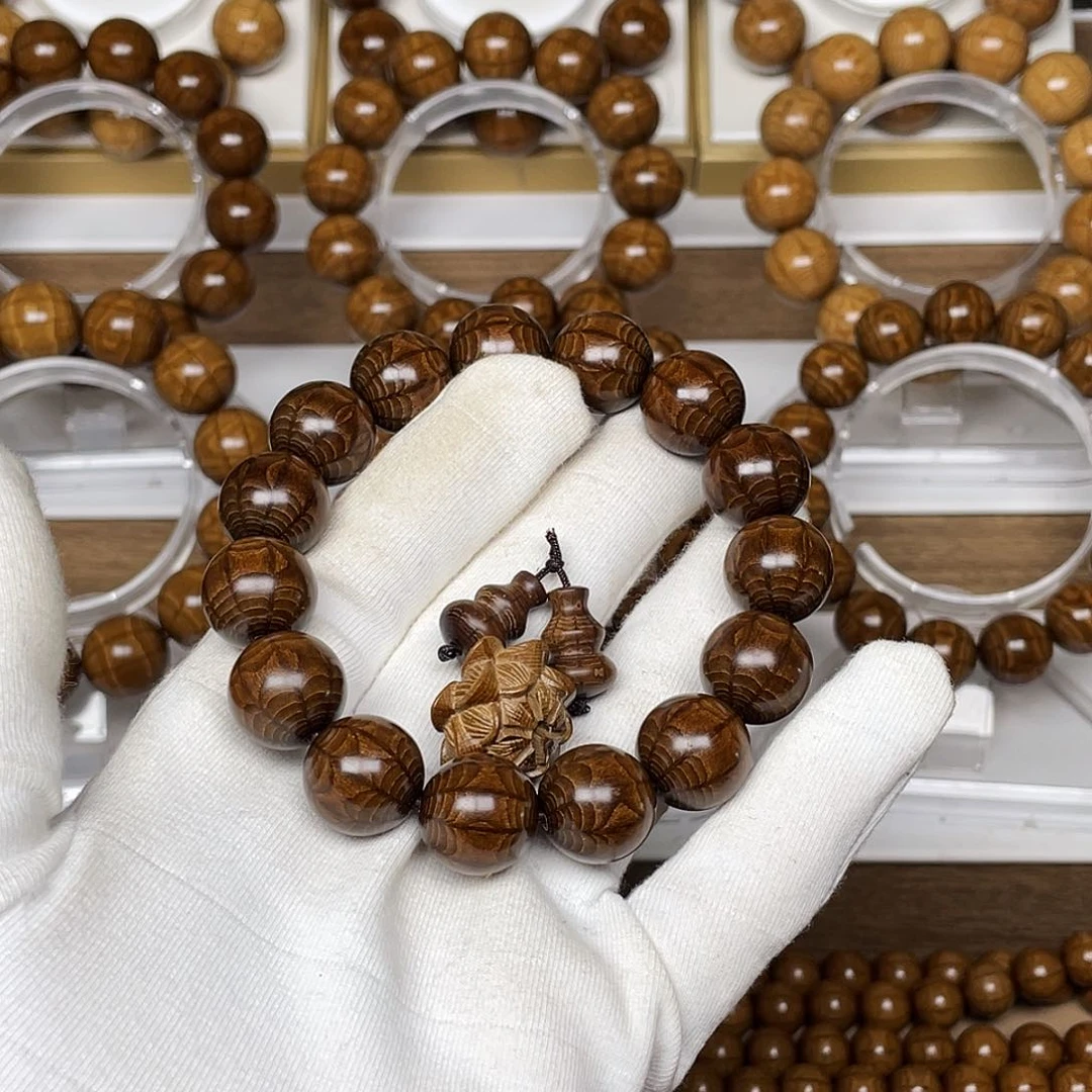 六道木手串/手链是***明九道木1.5